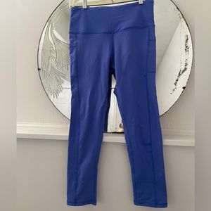 Senita Cropped Leggings, Size Women’s M, Sweet Blue Color